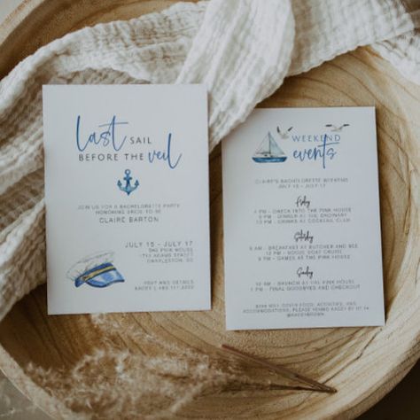 $3.08 | Last Sail Before the Veil Bachelorette Invitation #last sail before the veil, nautical bachelorette party, charleston bachelorette party, boat bachelorette party, nautical bachelorette party invitation, bachelorette party invitation, beach bachelorette party, nautical hen party, bachelorette invitation and itinerary, bachelorette weekend schedule Portsmouth Nh Bachelorette Party, Last Sail Bachelorette Party, Last Sail Before The Vail Bachelorette, Sail Bachelorette Party, Nantucket Bachelorette Party, Last Sail Before The Veil Bachelorette, Cape Cod Bachelorette Party, Sailing Bachelorette Party, Newport Bachelorette