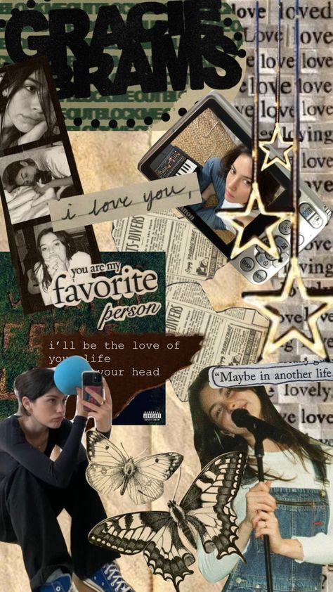 Gracie Abrams Aesthetic Collage, Gracie Abrams Collage Wallpaper, Gracie Abrams Shuffle, Gracie Abrams Ipad Wallpaper, Gracie Abrams Wallpaper Iphone, Gracie Abrams Phone Case, Gracie Abrams Background, Gracie Abrams Aesthetic Poster, Gracie Abrams Wallpaper Laptop