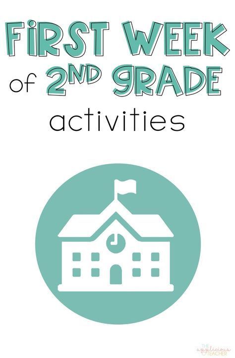 First week of second grade: Reading and Math activities