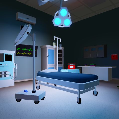 4 screenshots from the Roblox game called Maple Hospital. In my opinion, the game is well built because there are many functions in the game our characters can use! It also has a beautfiul and aesthetic interior design to the hospital. 🏥 Maple Hospital, Aesthetic Interior Design, Aesthetic Interior, Hospital Interior, Bloxburg Decals, Roblox Game, Game Calls, In My Opinion, The Hospital