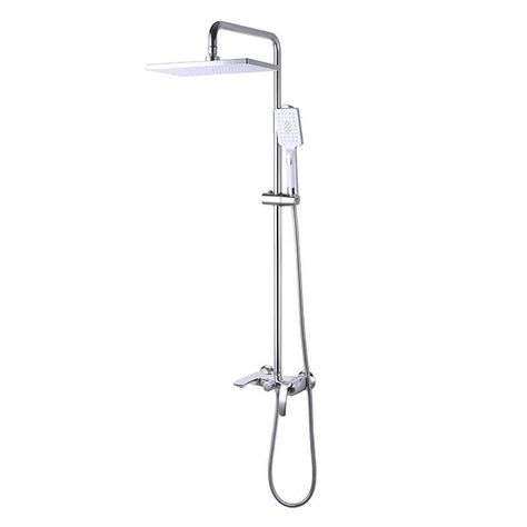 😍 Wall Mounted Shower Set Bathroom High-Pressure Rain Shower System Shower Column Set 😍 by WELQUEEN HOME DECOR starting at $380.00 👉 Find the link in our bio Shower Column, Product Wall, Rain Shower System, Shower Columns, Bathroom Items, Rain Shower Head, Hand Held Shower, Shower Systems, Rain Shower