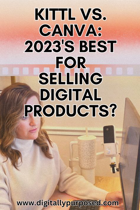 In today's competitive digital marketplace, having the right design tools can be the secret ingredient to skyrocketing your sales. But which one should you choose - Kittl or Canva? Our comprehensive comparison will help you decide which platform is better suited for your selling needs in 2023. How To Promote Digital Products, Quarterly Goals, Api Integration, Etsy Digital Products, Etsy Tips, Digital Sales, Internet Money, Six Figures, Selling Digital Products