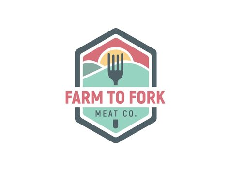 Fork Logo, Farm To Fork, Logo Development, Animation Logo, Developer Logo, Graphics Animation, Company Logo Design, Motion Graphics Animation, Logo Inspiration