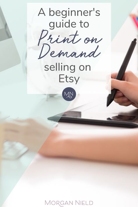 How To Sell Print On Demand On Etsy, Selling Prints On Etsy, How To Sell Shirts On Etsy, Print On Demand Etsy Shop, Etsy Pod Business, Print On Demand Shirts, Etsy Print On Demand Ideas, Starting A Print On Demand Business, Print On Demand Etsy