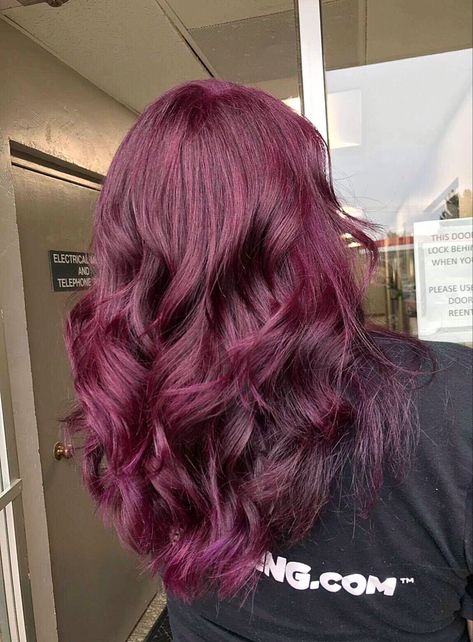 My hair Purple Hair No Bleach, Nice Hair, Hair Dye, Purple Hair, My Hair, Dyed Hair, Natural Light, Plum, Cool Hairstyles