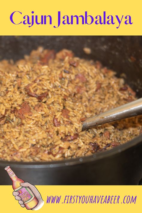 Louisiana Jambalaya, Louisiana Sausage Recipes, Pork Jambalaya Recipe Cajun, Pork Jambalaya Recipe, Jambalaya Recipe With French Onion Soup, Cajun Recipes Louisiana Authentic, Jambalaya Dutch Oven Recipe, Cajun Cabbage Jambalaya Recipe, Cajun Chicken And Sausage Jambalaya