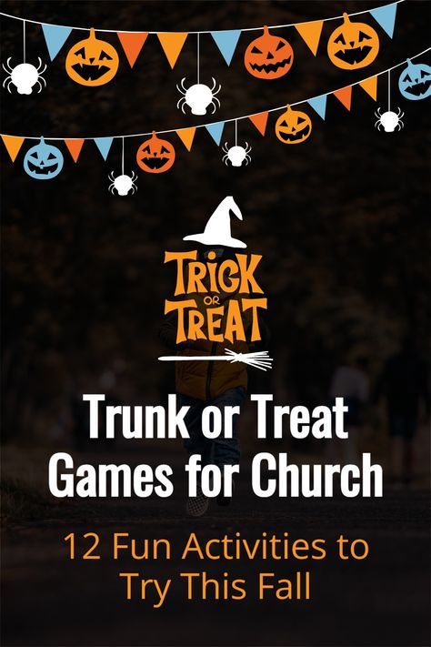 Carnival Games Trunk Or Treat, Fall Social Ideas, Fun Trunk Or Treat Games, Trunk Treat Games, Trunk Or Treat Games Activities, Trunk Or Treat Ideas Activities, Trunk Or Treat Event Ideas, Trunk Or Treat Activities For Kids, Lds Fall Festival Ideas