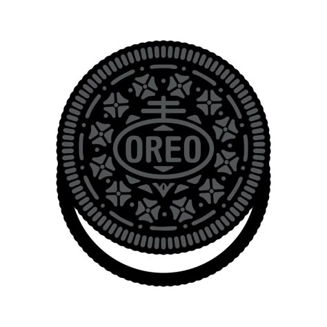 Oreo logo on transparent white background Oreo Art Drawing, Oreo Drawing, Oreo Logo, Oreo Logo Design, Oreo Cookie Drawing, Oreo Poster, Oreo Meme, Deep Fried Oreo, App Drawer