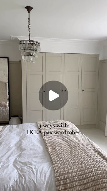 Debbie Harris on Instagram: "Morning! Thank goodness it’s Friday. Who doesn’t love an ikea pax wardrobe hack?  I know Very popular these days thanks to Instagram but still thought I would share three variations I have used in my own home. For anyone who worries about longevity these were done back in 2017 and 18. I’ve changed colours on all of them in this time (my choice not necessity) and they are still going strong. I will share the inside configurations another day if interested? I’m a bit behind on answering messages and generally catching up on here so apologies - will have a good catch up over weekend x  #ikeapaxhack #ikeapaxhack #bedroominspo #wardrobedesign #wardrobe" Ikea Pax Wardrobe Hack, Pax Wardrobe Hack, Ikea Wardrobe Hack, Ikea Pax Hack, Ikea Wardrobe, Ikea Pax Wardrobe, My Own Home, Pax Wardrobe, Ikea Pax