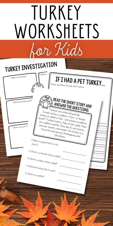 Turkey Worksheets for Kids Free Thanksgiving Homeschool Printables, Thanksgiving Unit Study Homeschool Free, Homeschool November Activities, Thanksgiving Cognitive Activities, Thanksgiving Unit Study Homeschool, Thanksgiving Activities For 3rd Grade, Thanksgiving Homeschool Lessons, Thanksgiving Homeschool Activities, Homeschool Thanksgiving Activities