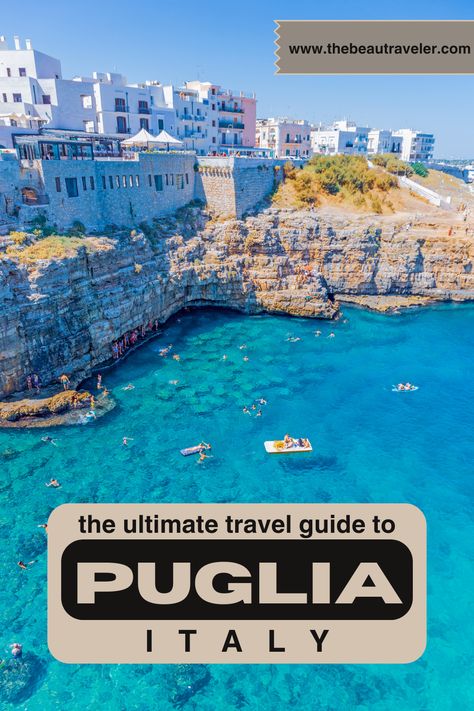 travel guide to puglia Travel To Italy, South Italy, Trip Destinations, Italy Itinerary, Southern Region, Italy Trip, Puglia Italy, Beautiful Travel Destinations, Europe Trip