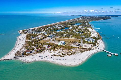 This Barrier Island Is One of Florida's Best Hidden Gems — and It Has a 110-year-old Inn Cayo Costa State Park, Gasparilla Island, Florida Resorts, Old Florida, Destin Beach, Florida Travel, Florida Keys, White Sand Beach, Florida Beaches