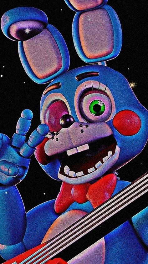 Fnaf Wallpapers Iphone Bonnie, Bonnie From Fnaf, Fnaf Characters Pictures, Toy Bonnie Drawing, Fnaf Bonnie Wallpaper, Fnaf Cute Wallpaper, Fnaf Characters Names, Bonnie Wallpaper Fnaf, Cute Fnaf Wallpaper