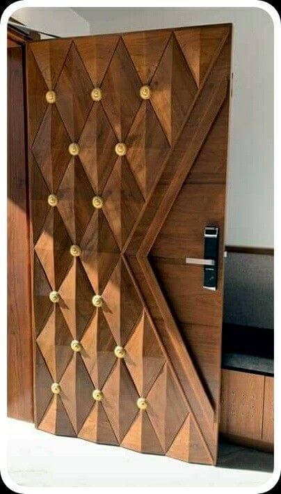 Tor Design, Modern Wooden Doors, House Main Door Design, Main Entrance Door Design, Front Door Design Wood, Wooden Front Door Design, Wooden Main Door, Wooden Main Door Design, Home Door Design