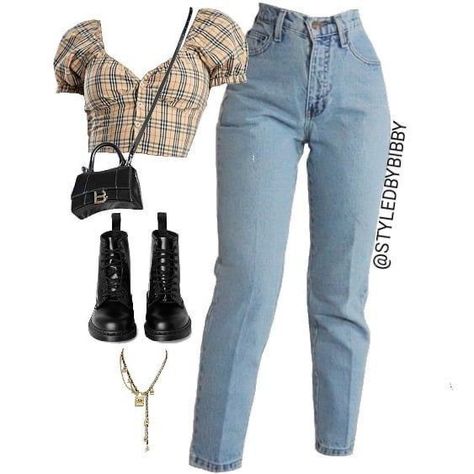 - 𝗟𝗮 𝗿𝗮𝘇𝗼𝗻 𝗽𝗼𝗿 𝗹𝗮 𝗾𝘂𝗲 𝗺𝗲 𝗲𝗻𝗮𝗺𝗼𝗿𝗲 𝗱𝗲 𝘁𝗶 𝗳… #romance # Romance # amreading # books # wattpad Polyvore Outfits Summer, Martens Outfit, Outfit Boots, Doc Martens Outfit, Tokyo Street Fashion, Hipster Grunge, Jeans Shirt, Teenager Outfits, 가을 패션