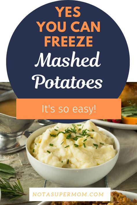 How To Freeze Mashed Potatoes Now For Thanksgiving - Anne Parris Freeze Mashed Potatoes, Thanksgiving Mashed Potatoes, Freezing Mashed Potatoes, Frozen Mashed Potatoes, Side Dish For Thanksgiving, The Best Mashed Potatoes, Mashed Potatoes Thanksgiving, Make Ahead Mashed Potatoes, Best Mashed Potatoes