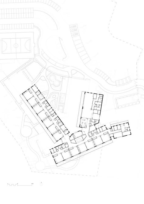 School Floor Plan, Thesis Inspiration, Zinc Cladding, Campus Design, Special Educational Needs, Physical Disabilities, Architecture Model House, Disabled People, Model House