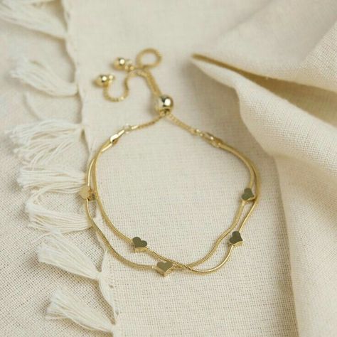 Pinterest Jewelry, Hearts Bracelet, Gold Bracelet Simple, Inexpensive Jewelry, Modern Gold Jewelry, Pretty Jewelry Necklaces, Gold Jewelry Simple Necklace, Jewelry Bracelets Gold, Gold Rings Fashion