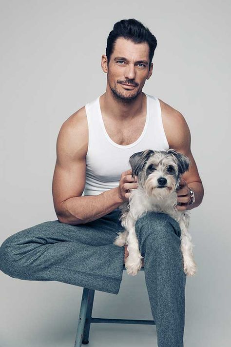 Getting A Dog, Dog Photoshoot, David James Gandy, David James, David J, Pet Wellness, Man And Dog, David Gandy, Christian Grey