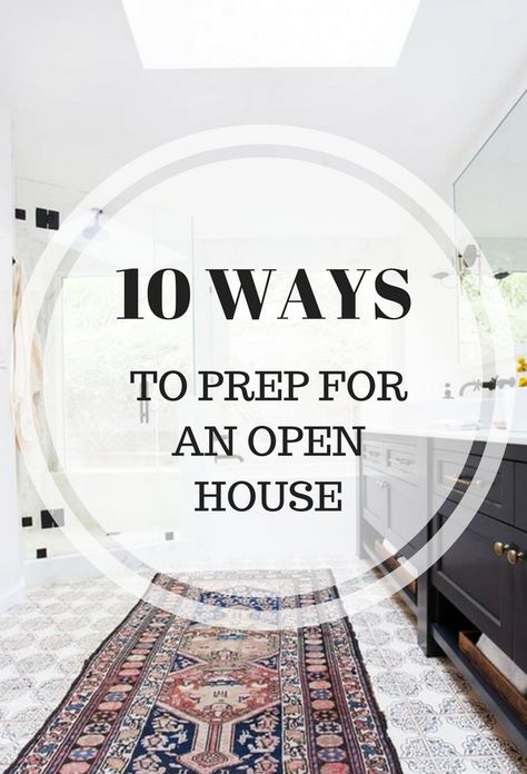 Tips and tricks for how to properly prep your space for a successful open house. Decorating A New Home, Open House Plans, Property Manager, Home Hacks, Space Design, A Thing, Open House, Good To Know, Bedding Sets