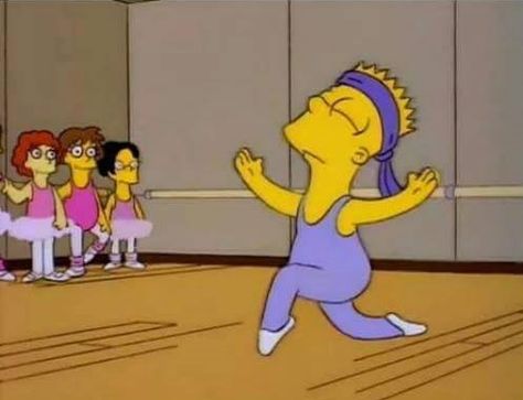 The Simpsons, Cartoon Character, Bart Simpson, We Heart It, Dancing, Lost, Black And White, White, Black