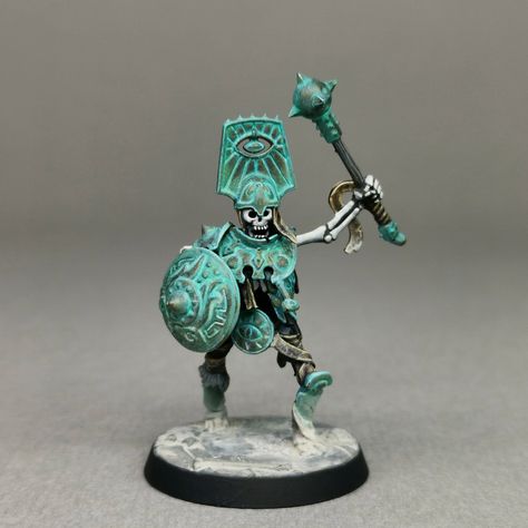 Warhammer: Old School Nouveau style Warhammer Fantasy Miniatures, Tomb Kings, Dnd Minis, Warhammer Figures, Warhammer Paint, Painted Miniatures, 28mm Miniatures, Blood Bowl, Dnd Miniatures