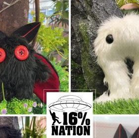 Cryptid Plushies, Themed Snacks, Felt Pattern, Felt, Snacks, 10 Things, On Instagram, Pattern, Instagram