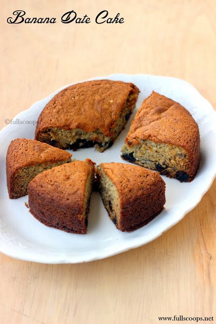 Banana Dates Cake Dates Cake, Home Made Recipes, Date Cake, Banana Cake Recipe, Date Recipes, Simple Home, Banana Cake, Easy Cake, Party Cakes