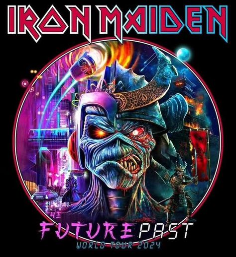 Iron Maiden Art, Iron Maiden Album Covers, Iron Maiden Albums, Def Leppard Band, Iron Maiden Eddie, Dark Fantasy Artwork, Bruce Dickinson, Def Leppard, Concert Tshirts