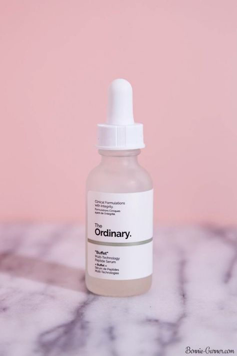 Ordinary Buffet Serum, Serum Photography, Ordinary Buffet, The Ordinary Buffet, Beauty Product Photography, Peptide Serum, Take Care Of Your Skin, Beauty Products Photography, Collagen Production