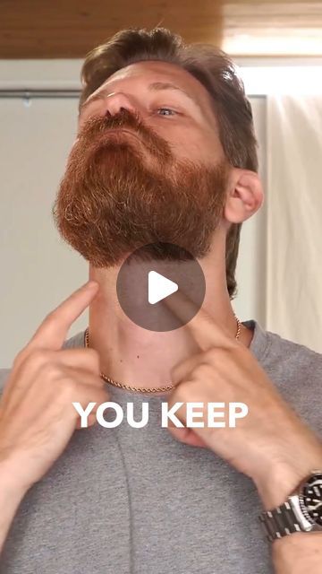 Beardbrand on Instagram: "Expert Advice on Trimming Your Neck Line" Beard Neckline Guide, Trim Beard Styles, Lined Up Beard, Trim Beard Neckline, Trimmed Beard Styles, Beard Trimming Styles, Trimmed Beard, Beard Neckline, Neckline Guide