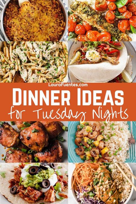 Make your Tuesday night meals delicious with one of these easy dinner ideas. You’ll find tacos, quick stir-fries, sheet pan meals, & more! Tuesday Night Dinner Ideas, Tuesday Dinner Ideas, Tuesday Dinner, Sheet Pan Meals, Pan Meals, Easy Dinner Ideas, Sheet Pan, Easy Dinner, Dinner Ideas