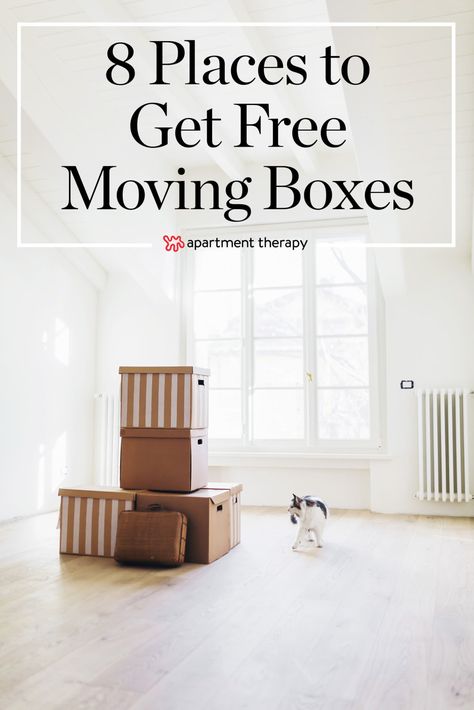 8 Places To Get Moving Boxes Free of Charge | Moving is a lot of work. Well in advance, you create checklists and gather resources for the big day. At the top of most lists is collecting moving boxes. Cardboard boxes are one moving expense that can be had for free to save you some room in your budget for other big expenses. Free Moving Boxes, Moving House Tips, Moving Hacks Packing, Moving Expenses, Moving Books, New Home Checklist, Moving Apartment, Home Staging Tips, Moving Packing