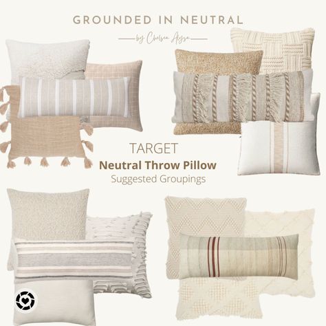 Target Neutral Throw Pillows Big Decorative Pillows For Bed, Throw Pillows For Linen Bedding, Nude Pillows On Couch, Neutral Pillows On Bed, Throw Pillows For Beige Sectional, Boho Bed Pillow Arrangement, Accent Pillows For White Couch, Neutral Throw Pillows Bed, Neutral Bed Pillows