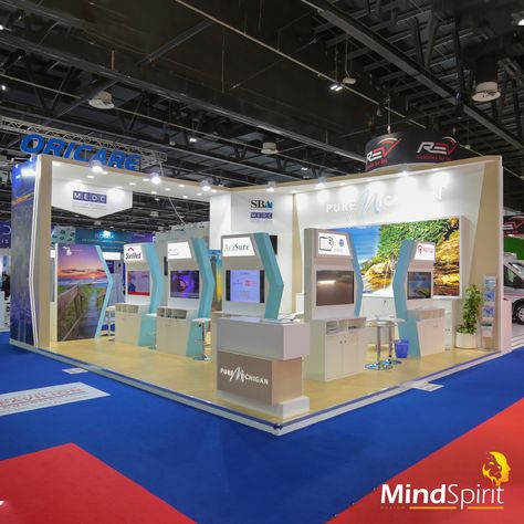 Definitely, the exhibitions are wonderful opportunities to expose your product or brand widely in the market. It gives your customers a top most experience of your service or product. Get a free quote, contact Mind Spirit Design www.mindspiritdesign.com +971 4 456 2035  #mindspiritdesign #PureMichigan #ArabHealth #DWTC Exhibition Company, Event Management Services, Spirit Design, Trade Show Booth Design, Exhibition Stand Design, Exhibition Booth Design, Tradeshow Booth, Exhibition Booth, Exhibition Stand