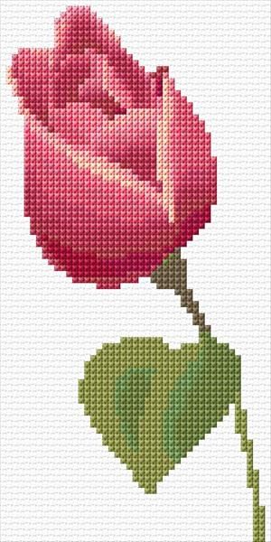 Cross Stitch Rose Pattern, Cross Stitch Calculator, 123 Cross Stitch, Free Cross Stitch Designs, Rose Cross Stitch Pattern, Monogram Cross Stitch, Cross Stitch Border Pattern, Easy Cross Stitch Patterns, Bead Weaving Tutorials