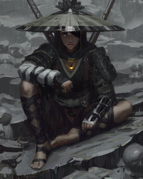 Tweets con contenido multimedia de GUWEIZ (@ttguweiz) / Twitter Guerriero Samurai, Ronin Samurai, Female Samurai, Arte Ninja, Ninja Girl, Samurai Artwork, Ninja Art, Samurai Art, Samurai Warrior