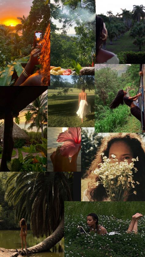 #earthy Black Femininity Aesthetic, Earthy Girl, Femininity Aesthetic, Earthy Aesthetic, Vacation Mood, She Sells Seashells, Goddess Energy, Macbook Wallpaper, Island Girl