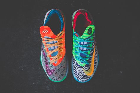 A Closer Look at the Nike KD VI "What The KD" | Hypebeast Kevin Durant Shoes, Adidas Shoes Outlet, Nike Shoes For Sale, Kicks Shoes, Nike Kd, Adidas Shoes Women, Nike Air Shoes, Sneaker Release, Shoes For Sale