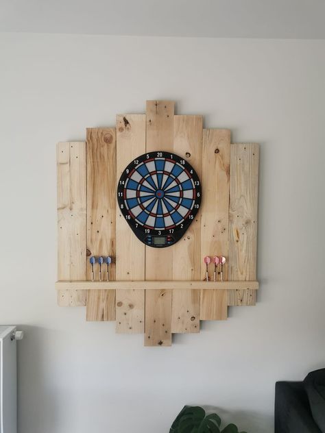 Darts Board Ideas, Darts Setup, Dartboard Ideas, Cozy Basement Ideas, Basement Ideas Cozy, Game Room Bar, Cozy Basement, Narrow Hallway, Dart Board