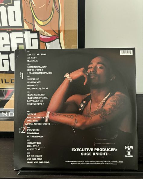 All Eyez On Me Studio album by Tupac Shakur（2001 Digital Remastered） NFS🎰 #Vinyl #Viny|Collector #RecordCollection #VinylRecords #VinylJunkie #Cratedigging #LPLove #SoundOfVinyl #SpinltOldSchool #RecordCollector #VinylObsessed #AnalogGroove #VinylLife #AlbumArtwork #TurntableVibes #Viny|Spinners #SpinningWax #OldSchoolVinyl #VintageSounds #Viny|Records #Viny|Collection #SpinTheBlackCircle #VinylLove #RecordPlayerMagic #AnalogSound #VinylAddict #VintageVinyl #viny #90srap #2pac #tupac #westc... Passion Pictures, All Eyez On Me, 90s Rap, Tupac Shakur, California Love, Record Collection, Record Player, Tupac, Life Goes On