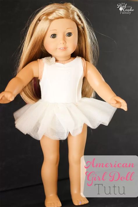 American Girl Clothes Patterns, Tutu Pattern, Make A Tutu, Doll Tutu, American Girl Diy, American Girl Doll Diy, Girls Clothes Patterns, Diy Tutu, American Girl Patterns