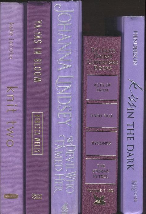 Purple Books, Purple, Books