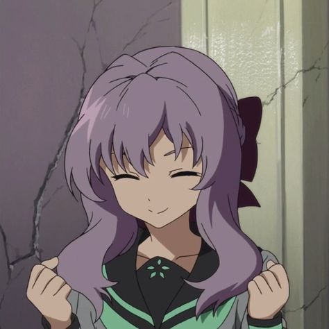 Uninhabited Planet Survive, Shinoa Hiiragi, Anime Purple Hair, Sasuke Shippuden, Seraph Of The End, Owari No Seraph, Cute Anime Profile Pictures, Anime Girlxgirl, Anime Profile