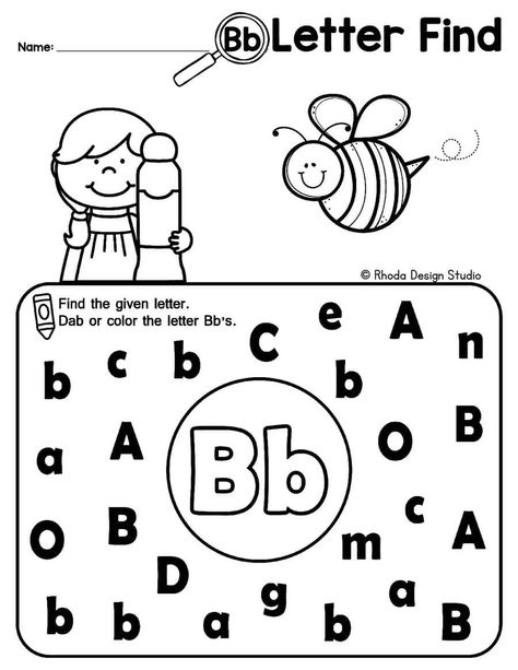 Letter B Coloring Pages Letter Bb Worksheets, Letter B Craft, B Coloring Pages, Letter B Coloring Pages, Free Alphabet Printables, Free Printable Alphabet Worksheets, Letter B Worksheets, Free Printable Alphabet, Alphabet Writing Practice