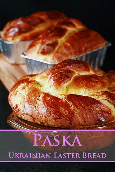 Easter Sweet Bread Recipes, Polish Easter Traditions Food, Paskah Easter Bread Ukrainian, Bread For Easter, Easter Breads From Around The World, Easter Breads And Rolls, Ukrainian Thanksgiving, Easter Bread Recipes, Ukrainian Bread