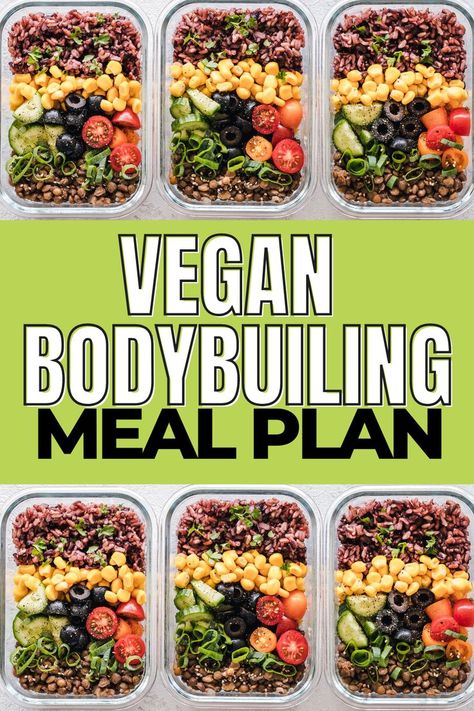 Plan Based Diet, Vegan Fitness Meals, Vegetarian Bodybuilding Recipes, Macros For Vegetarians, Bulk Vegan Meals, Vegan Bulking Meals, Vegan Meal Planning, Weight Gain Vegetarian Meals, Vegan Fitness Women