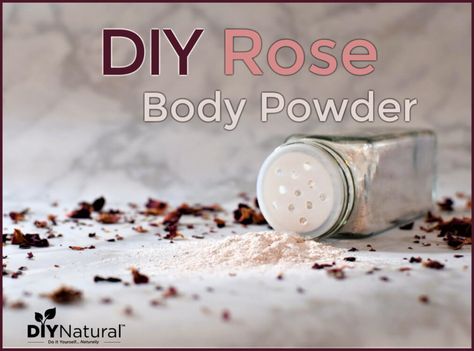 Body Powder: A Natural Rose Body Powder Recipe Diy Body Powder Recipes, Diy Body Powder, Bulk Recipes, Ponds Skin Care, Botanical Medicine, Natural Body Powder, Natural Soap Colorants, Solid Perfume Recipes, Bath Soak Recipe