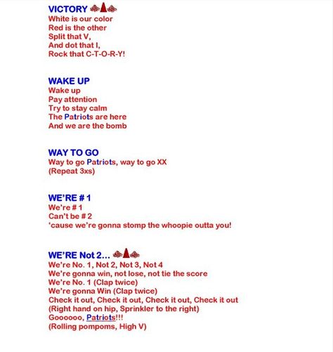 Cheer chants Red Team Chants, Cheer Chant Ideas, Basketball Chants Student Section, Cheer Captain Binder Ideas, Sideline Cheer Chants Basketball, Chants For Cheer, Cheer Chants Basketball, Cheer Chants Cheerleading, Cheer Words For Cheers