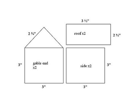 gingerbread house - measurements | jayme michelle | Flickr Measurement Ideas, Gingerbread House Patterns, Gingerbread House Template, Gingerbread House Parties, Atlanta Restaurants, Gingerbread House Kits, House Template, Gingerbread Latte, Irish Cottage